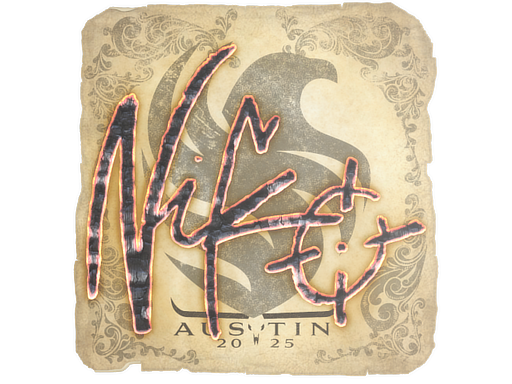 스티커 | NiKo | Austin 2025
