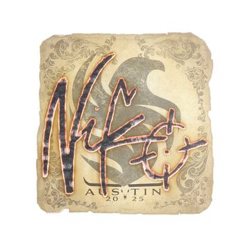 Sticker | NiKo | Austin 2025 image 360x360