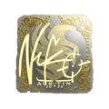 Sticker | NiKo (Gold) | Austin 2025 image 120x120