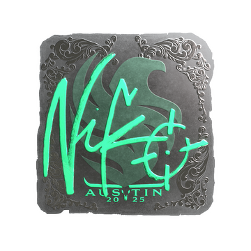 Sticker | NiKo (Foil) | Austin 2025 image 360x360