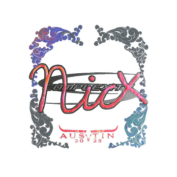Sticker | nicx (Holo) | Austin 2025 image 360x360