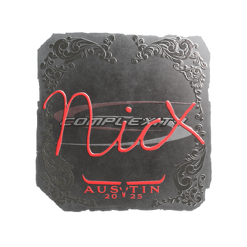 Sticker | nicx (Foil) | Austin 2025 image 360x360