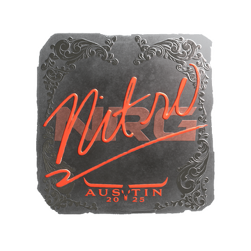 Sticker | nitr0 (Foil) | Austin 2025 image 360x360