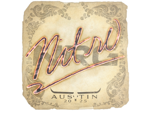 스티커 | nitr0 | Austin 2025