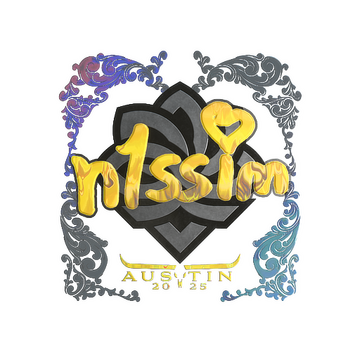 Sticker | n1ssim (Holo) | Austin 2025 image 360x360
