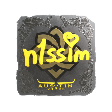 Sticker | n1ssim (Foil) | Austin 2025 image 360x360