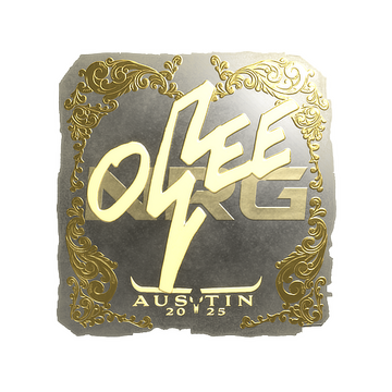 Sticker | oSee (Gold) | Austin 2025 image 360x360