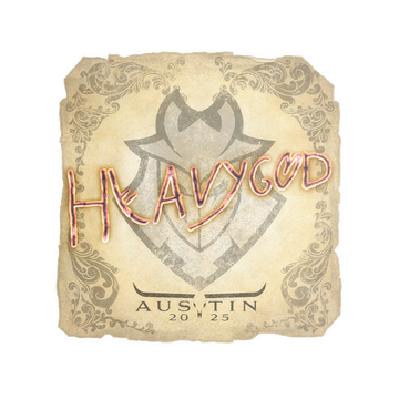 Sticker | Heavygod | Austin 2025 image 360x360