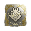 Sticker | Heavygod (Gold) | Austin 2025 image 120x120