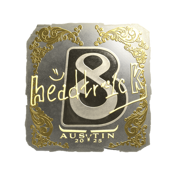 Sticker | headtr1ck (Gold) | Austin 2025 image 360x360