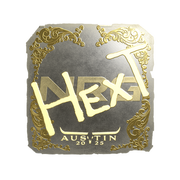 Sticker | HexT (Gold) | Austin 2025 image 360x360