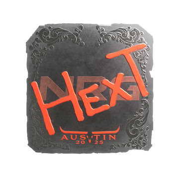 Sticker | HexT (Foil) | Austin 2025 image 360x360