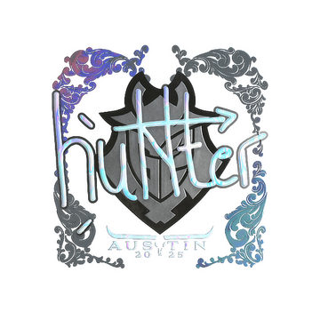 Sticker | huNter- (Holo) | Austin 2025 image 360x360