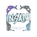 Sticker | insani (Holo) | Austin 2025 image 120x120