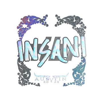 Sticker | insani (Holo) | Austin 2025 image 360x360
