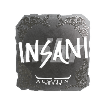 Sticker | insani (Foil) | Austin 2025 image 360x360
