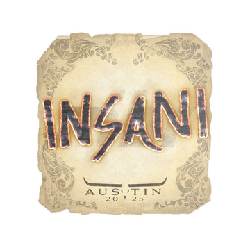 Sticker | insani | Austin 2025 image 360x360