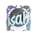 Sticker | isak (Holo) | Austin 2025 image 120x120