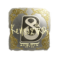 Sticker | kensizor (Gold) | Austin 2025 image 120x120