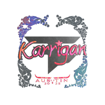 Sticker | karrigan (Holo) | Austin 2025 image 360x360
