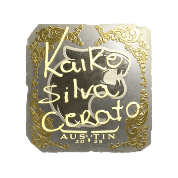 Sticker | KSCERATO (Gold) | Austin 2025 image 360x360