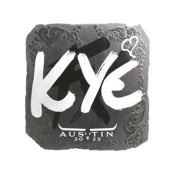 Sticker | kye (Foil) | Austin 2025 image 360x360