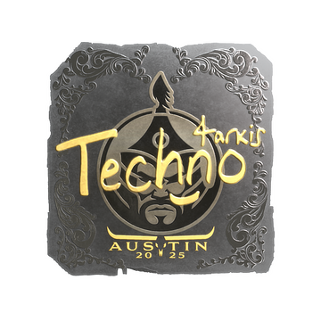 Sticker | Techno4K (Foil) | Austin 2025 image 360x360