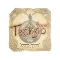 Sticker | Techno4K | Austin 2025 image 120x120