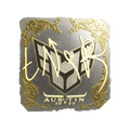 Sticker | tN1R (Gold) | Austin 2025 image 120x120