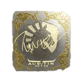 Sticker | Twistzz (Gold) | Austin 2025 image 120x120