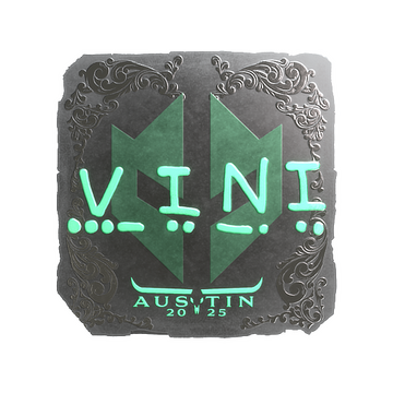 Sticker | VINI (Foil) | Austin 2025 image 360x360