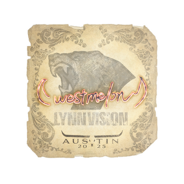 Sticker | westmelon | Austin 2025 image 360x360