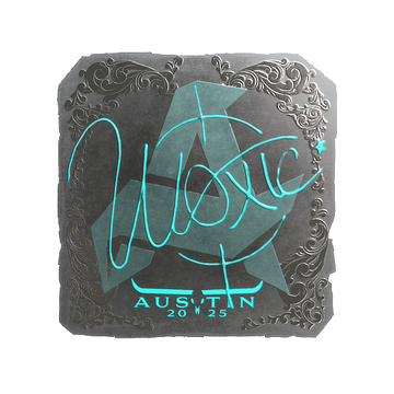 Sticker | woxic (Foil) | Austin 2025 image 360x360