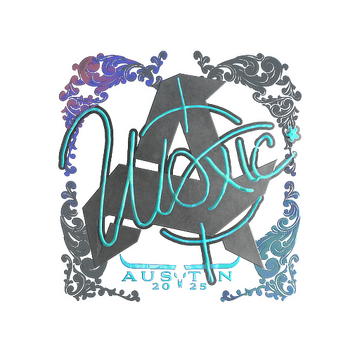 Sticker | woxic (Holo) | Austin 2025 image 360x360