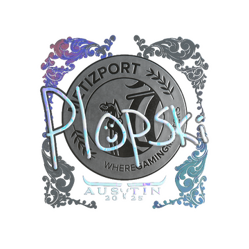 Sticker | Plopski (Holo) | Austin 2025 image 360x360