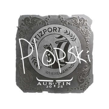 Sticker | Plopski (Foil) | Austin 2025 image 360x360