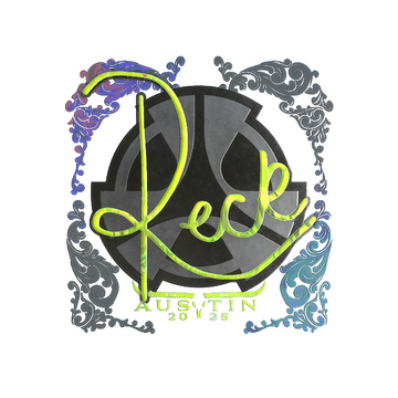 Sticker | reck (Holo) | Austin 2025 image 360x360