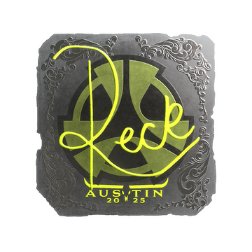 Sticker | reck (Foil) | Austin 2025 image 360x360