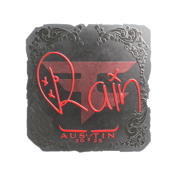 Sticker | rain (Foil) | Austin 2025 image 360x360