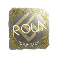 Sticker | ROUX (Gold) | Austin 2025 image 120x120