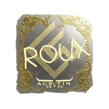 Sticker | ROUX (Gold) | Austin 2025 image 360x360