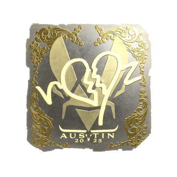 Sticker | ropz (Gold) | Austin 2025 image 360x360