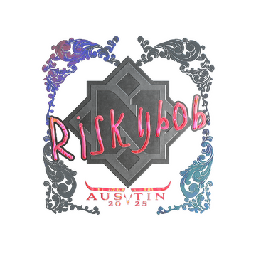 Sticker | riskyb0b (Holo) | Austin 2025 image 360x360