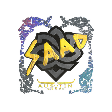Sticker | saadzin (Holo) | Austin 2025 image 360x360