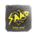 Sticker | saadzin (Foil) | Austin 2025 image 120x120