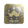 Sticker | Sonic (Gold) | Austin 2025 image 120x120