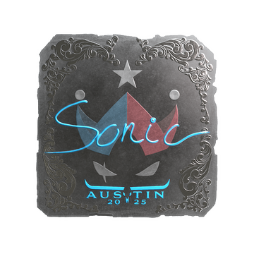 Sticker | Sonic (Foil) | Austin 2025 image 360x360