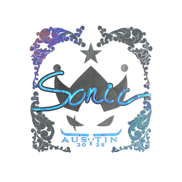 Sticker | Sonic (Holo) | Austin 2025 image 360x360