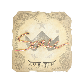 Sticker | Sonic | Austin 2025 image 360x360