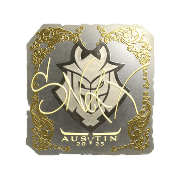 Sticker | Snax (Gold) | Austin 2025 image 360x360